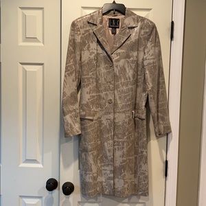 INC 100% leather jacket size 8